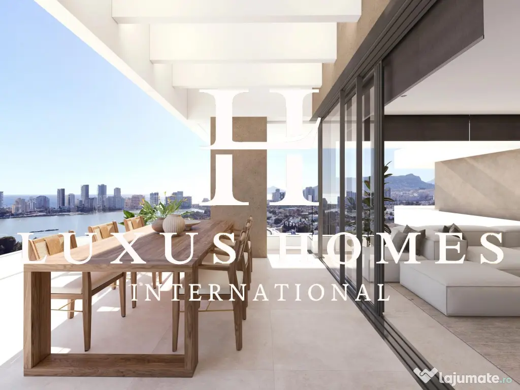 Apartament 5 cam. de lux cu vedere la mare într-un resort de elită cu piscine încălzite central