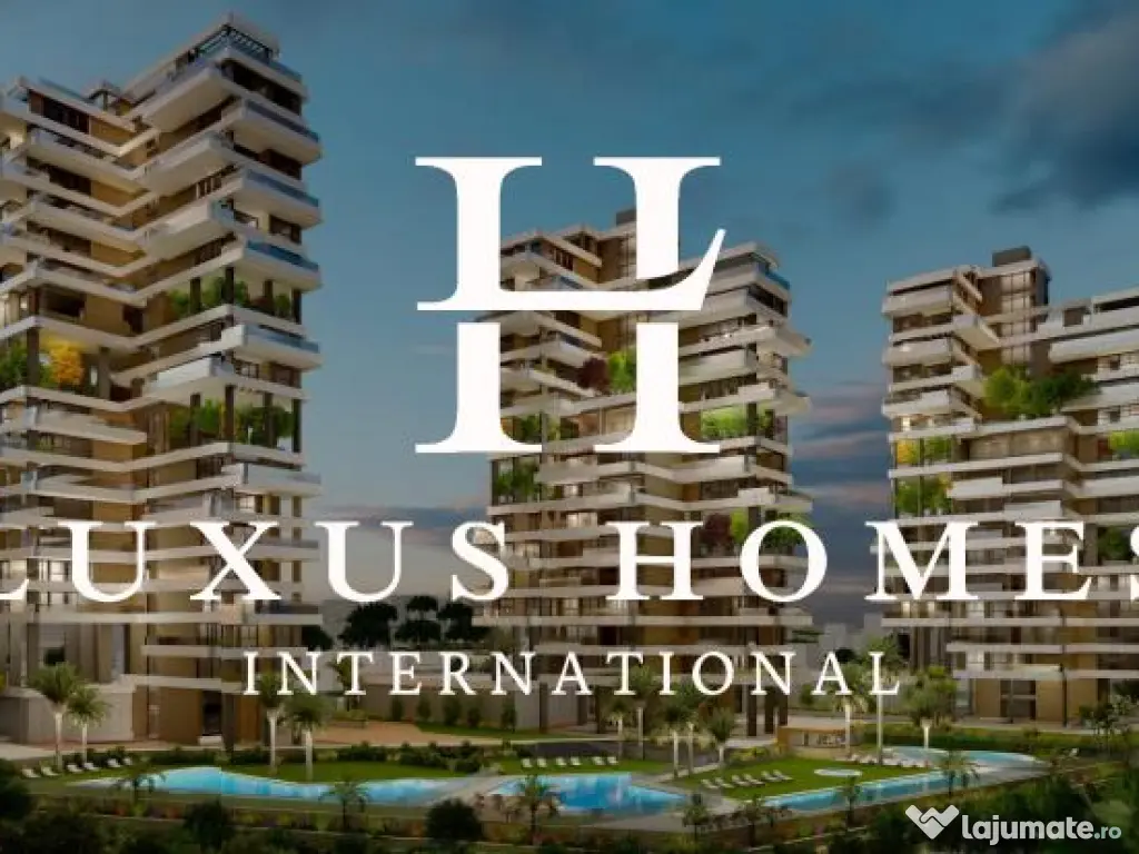 Apartament 5 cam. de lux cu vedere la mare într-un resort de elită cu piscine încălzite central