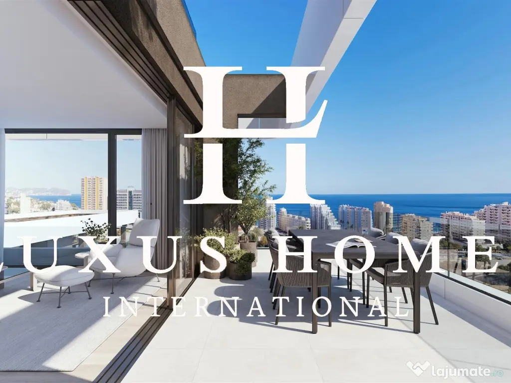 Apartament 5 cam. de lux cu vedere la mare într-un resort de elită cu piscine încălzite central