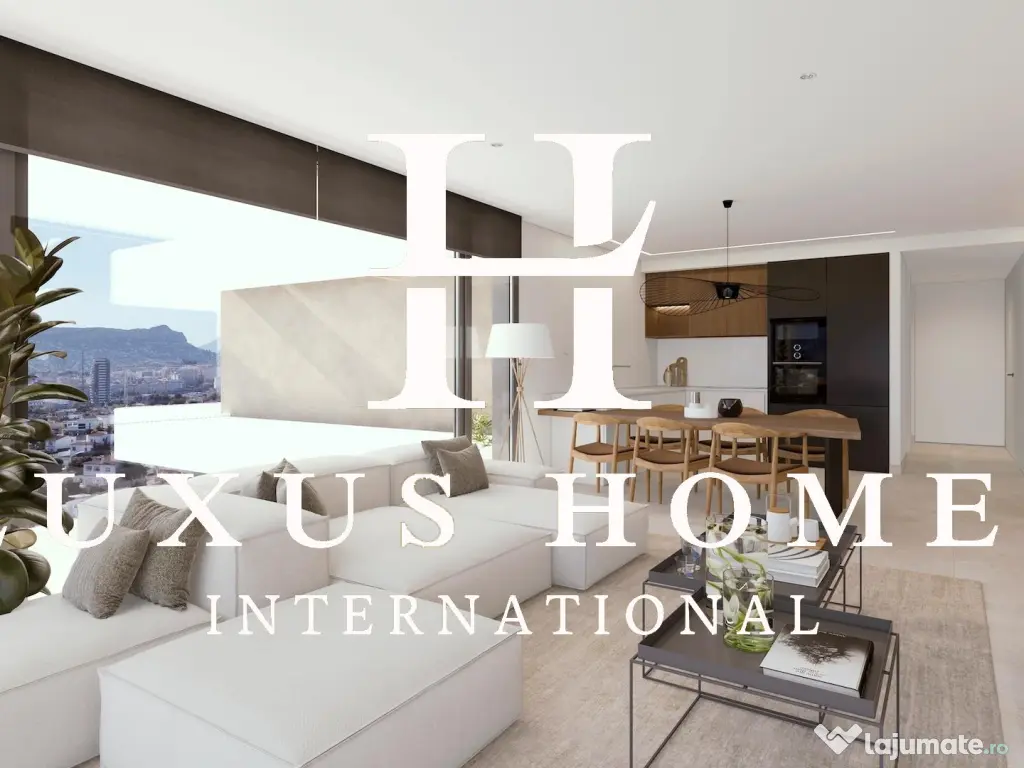 Apartament 5 cam. de lux cu vedere la mare într-un resort de elită cu piscine încălzite central