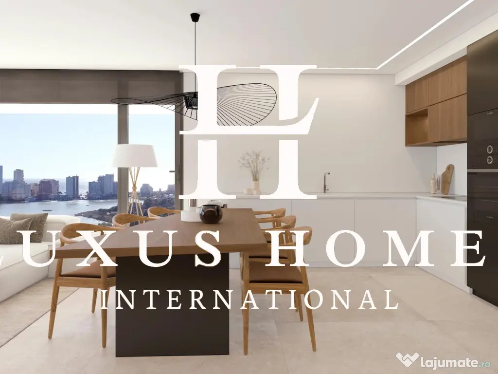 Apartament 5 cam. de lux cu vedere la mare într-un resort de elită cu piscine încălzite central