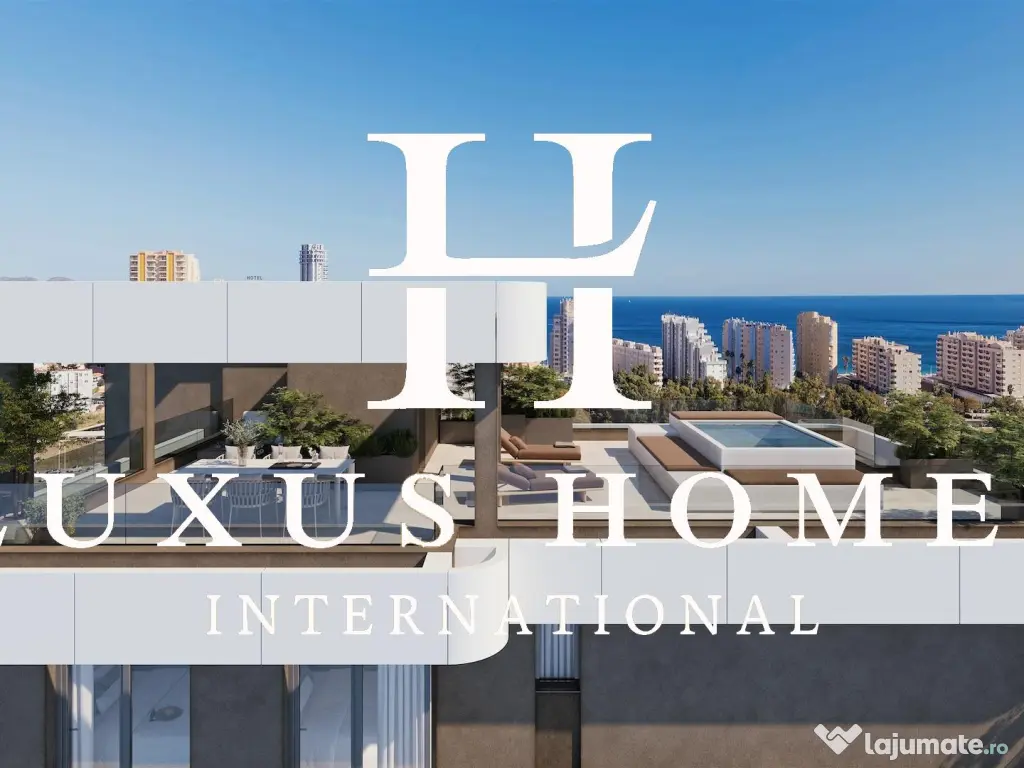 Apartament 5 cam. de lux cu vedere la mare într-un resort de elită cu piscine încălzite central