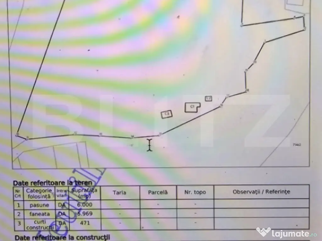 Teren 2 ha, cu pădure proprie și panoramă spre munți, Ar