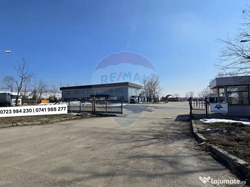 DE VANZARE Spațiu industrial | Teren 18.700 MP 
