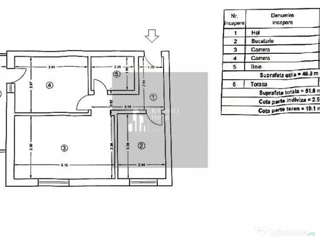Apartament 2 camere decomandat Soseaua Giurgiului / Dedeman 