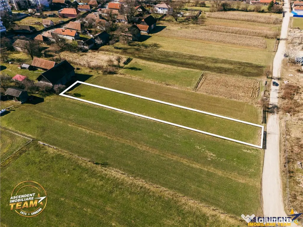 Film! 1.500 mp teren intravilan, cu documentie urbanistica, 