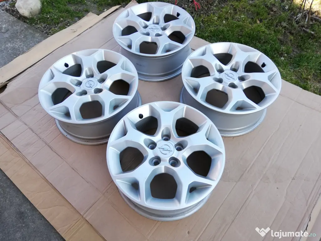 Roti 16" aluminiu Opel originale Astra h Corsa Meriva zafira 5x110 r16