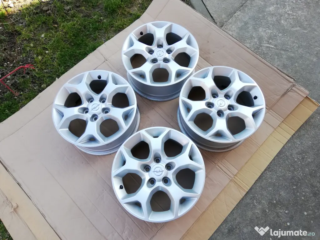 Roti 16" aluminiu Opel originale Astra h Corsa Meriva zafira 5x110 r16