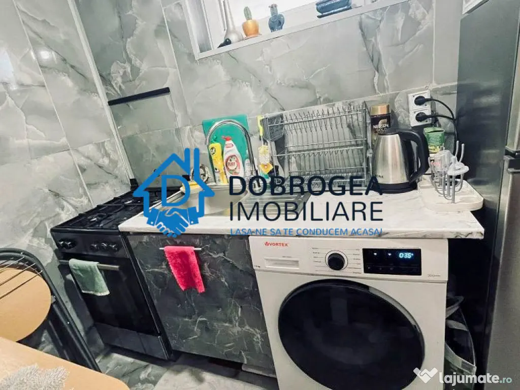 23 AUGUST-APARTAMENT 2 CAMERE , CENTRALA GAZ 