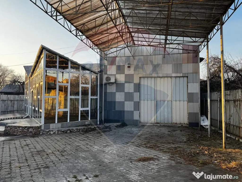 Spațiu industrial (Hala) si cladire birouri 