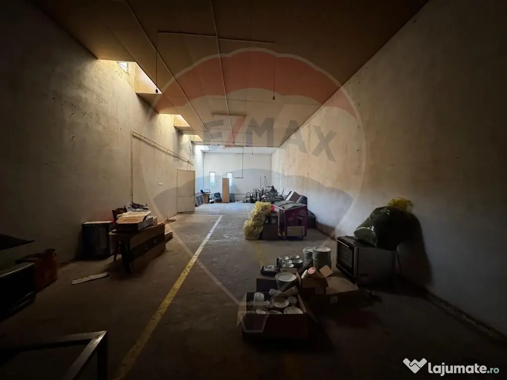 Spațiu industrial (Hala) si cladire birouri 