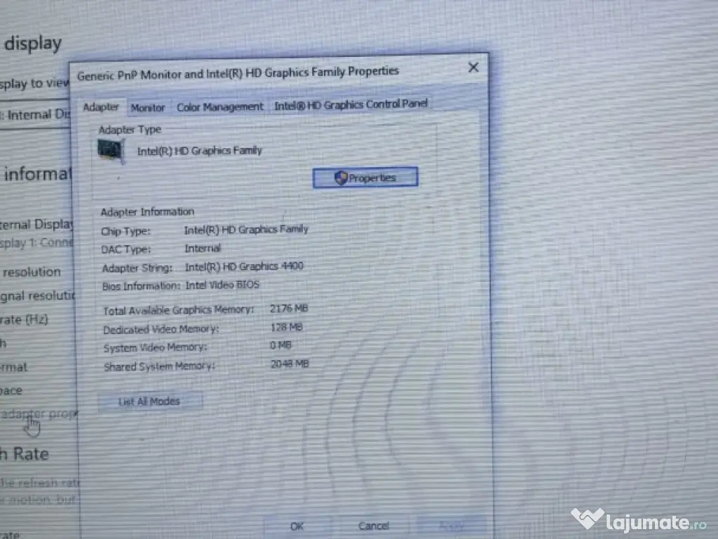 Laptop HP elitebook 820 G1 i5-4200U 1,6GHz Ram 8GB SSD 256GB 