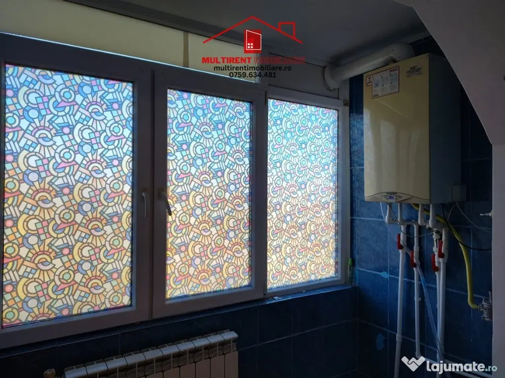 Apartament 3 camere cu centrala pe gaz ! 