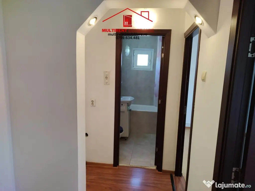 Apartament 3 camere cu centrala pe gaz ! 