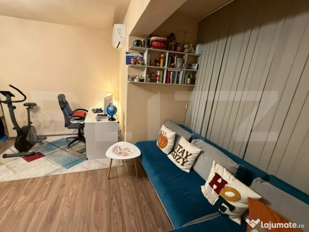 Apartament cu 2 camere, 60 mp, parcare subterana, zona Dambu 