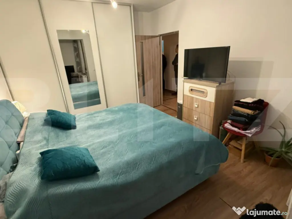 Apartament cu 2 camere, 60 mp, parcare subterana, zona Dambu 