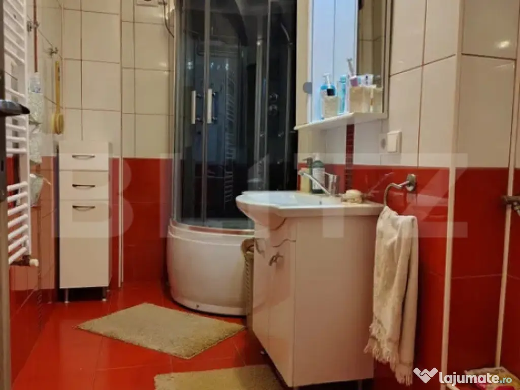 Apartament cu 2 camere, 60 mp, parcare subterana, zona Dambu 