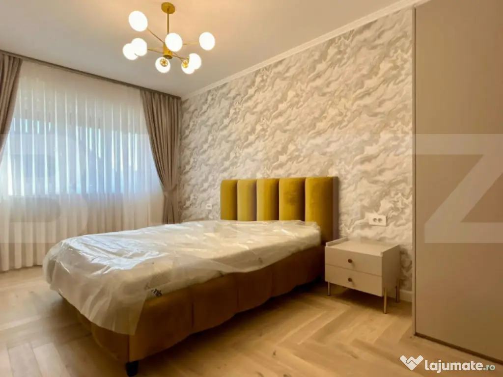 Apartament 3 camere , 80 mp , 2 bai , parcare subterana , pr 