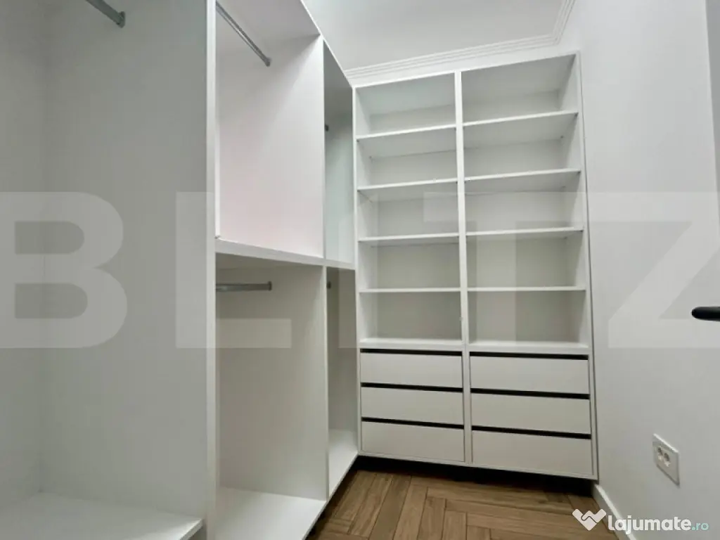 Apartament 3 camere , 80 mp , 2 bai , parcare subterana , pr 