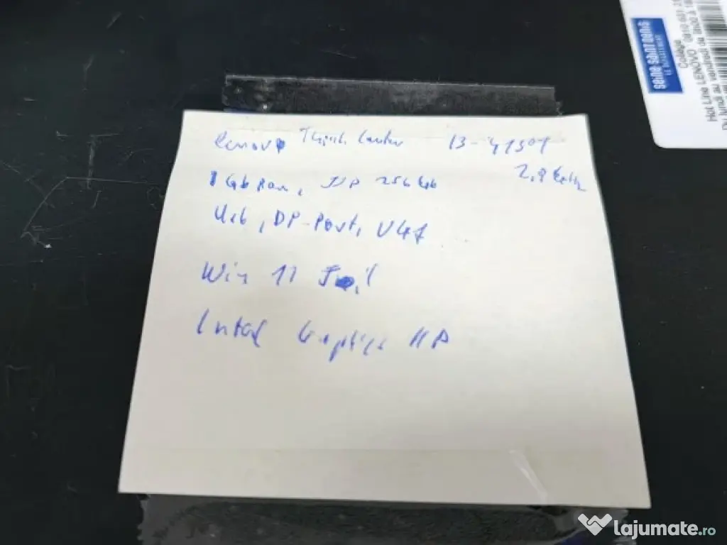 Desktop lenovo ThinkCentre M93p Mini i3-4130T, Ram 8GB, SSD 256GB 