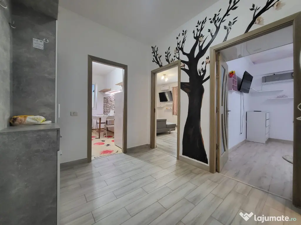 Apartament 2 camere mobilat complet 