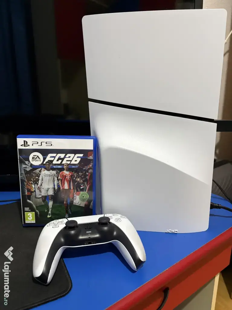 Playstation 5 slim 1tb disc edition+ ea fc26 
