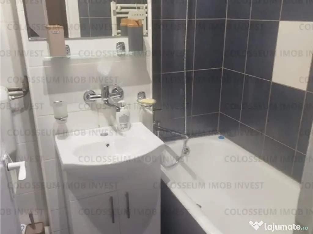 COLOSSEUM: Garsoniera decomandat renovat mobilat utilat Orizont 