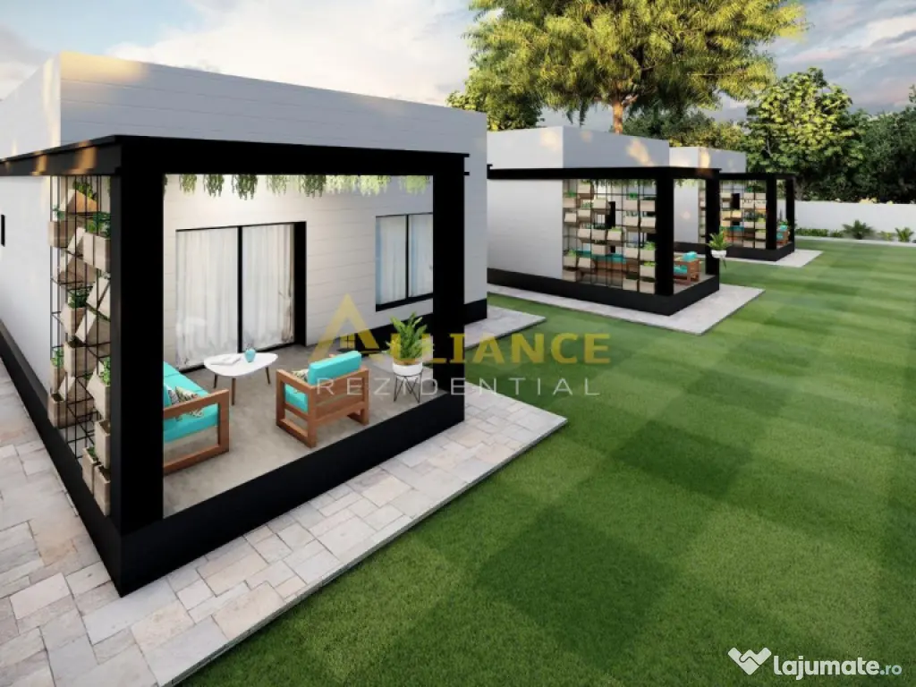 Casa individuala - 3 camere - 2 bai -361 mp teren 