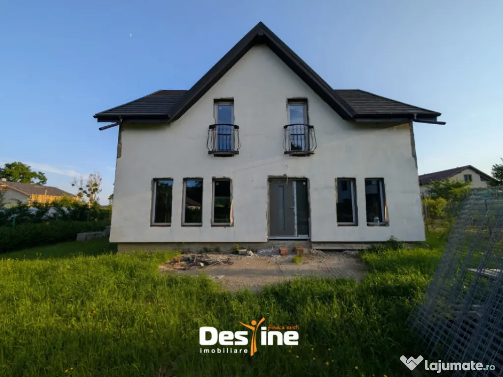 Dobrovăț - Casă la Roșu P+1+Pod 129 mp Utili 1000 mp Ter 