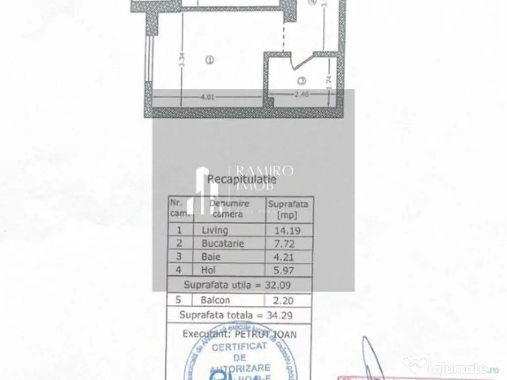 Garsoniera Mobilata si Utilata - Metalurgiei - Grand Arena 