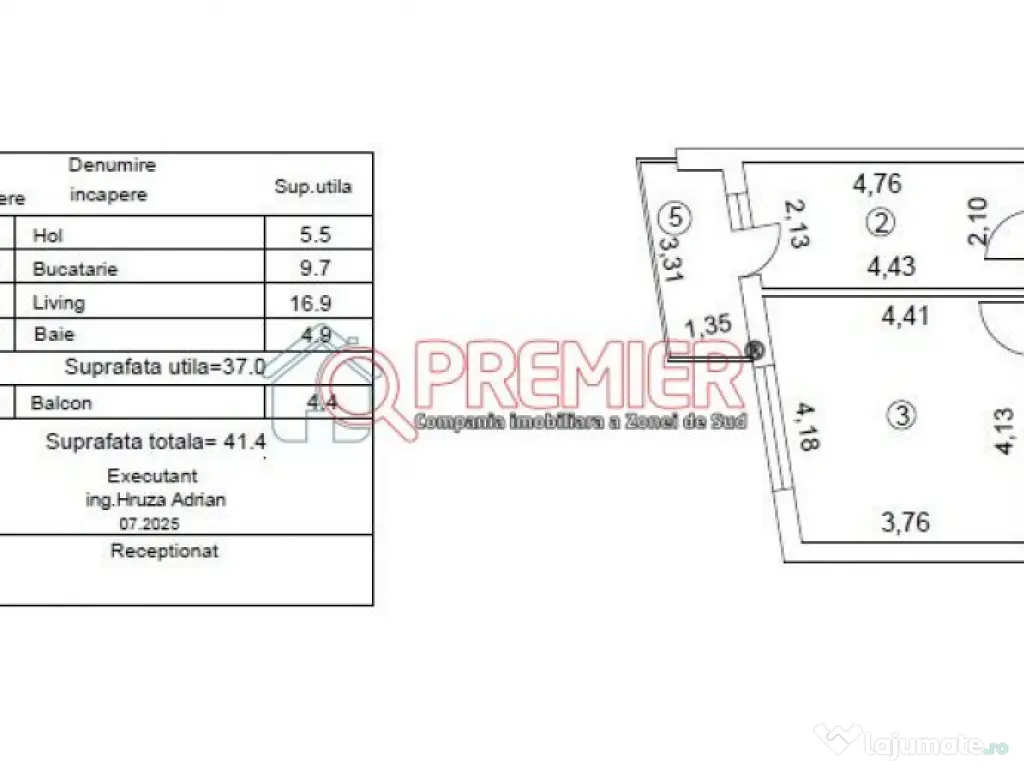 Toporasi Residence - garsoniera - acte gata - Sector 5