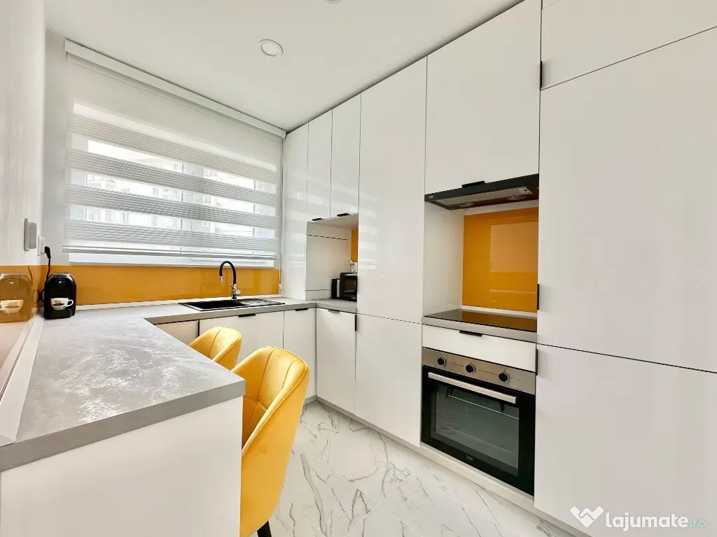 COSMOPOLIS - Garsoniera, mobilata si utilata modern 