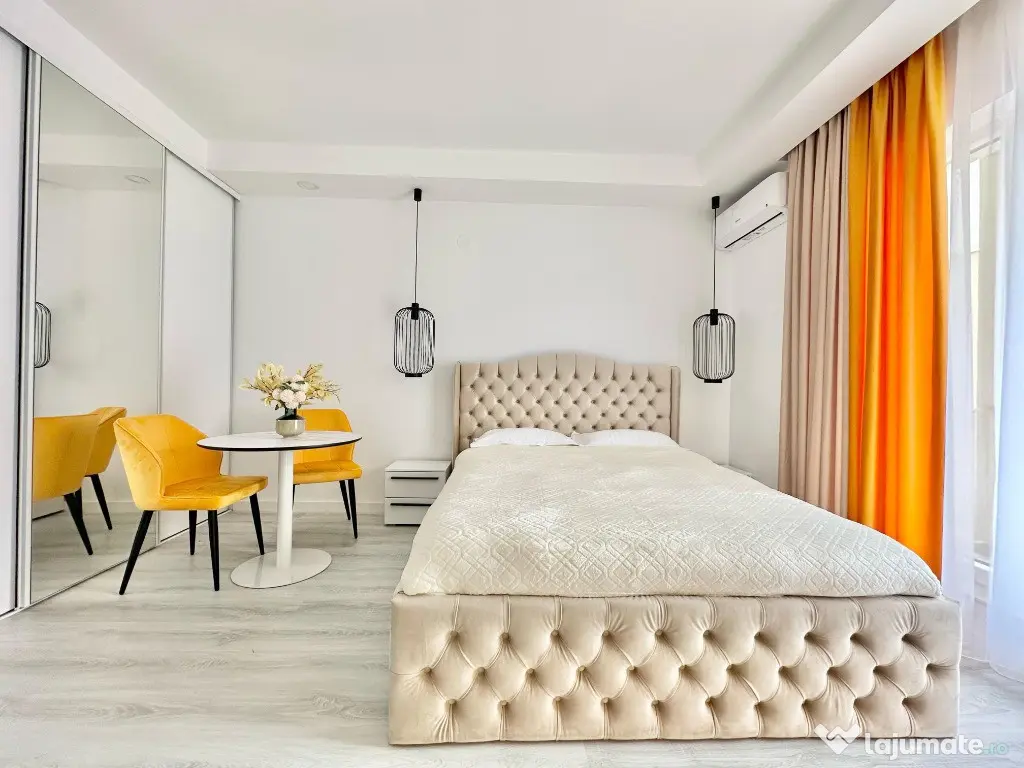 COSMOPOLIS - Garsoniera, mobilata si utilata modern 