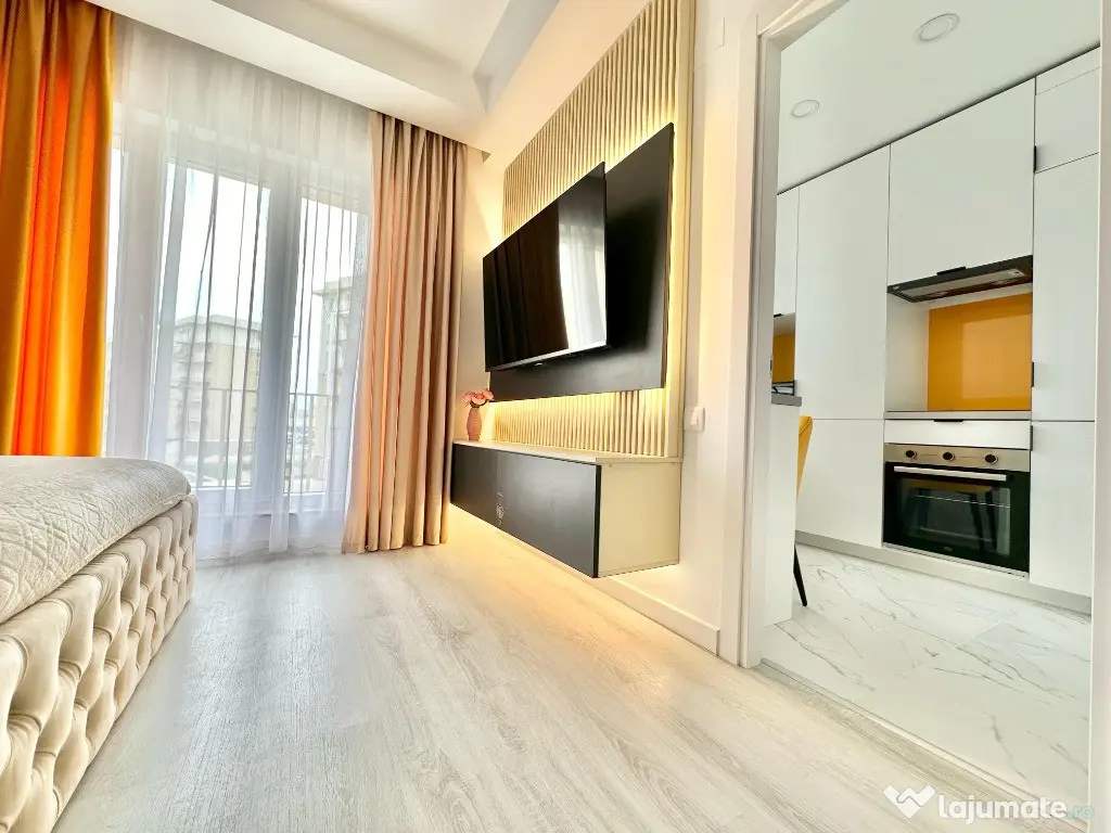 COSMOPOLIS - Garsoniera, mobilata si utilata modern 