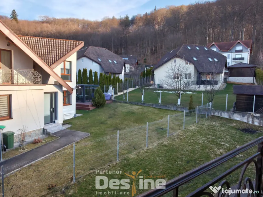Apartament cu gradina in vila, cel mai verde complex din Bra 