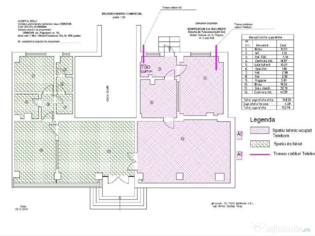 Spatiu comercial de vanzare str. Popoveni 