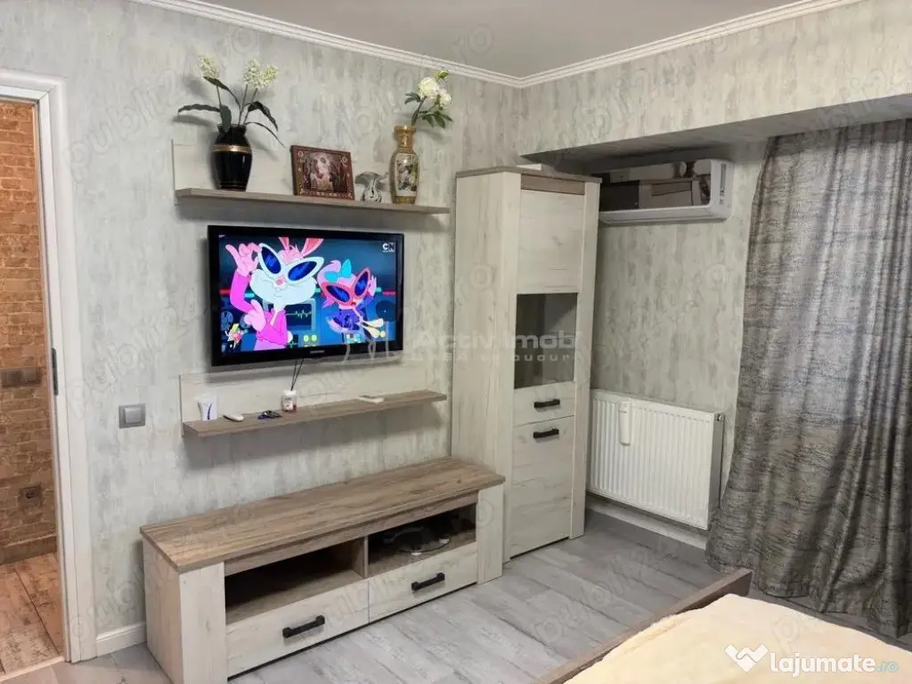 Banu Manta - garsoniera moderna - mobilata si utilata 