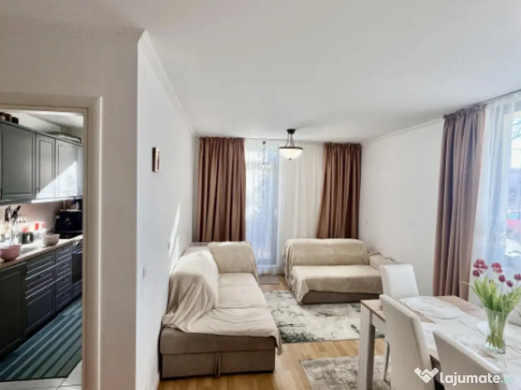 Apt 3 camere-Gradina proprie-2 locuri parcare-Pipera 