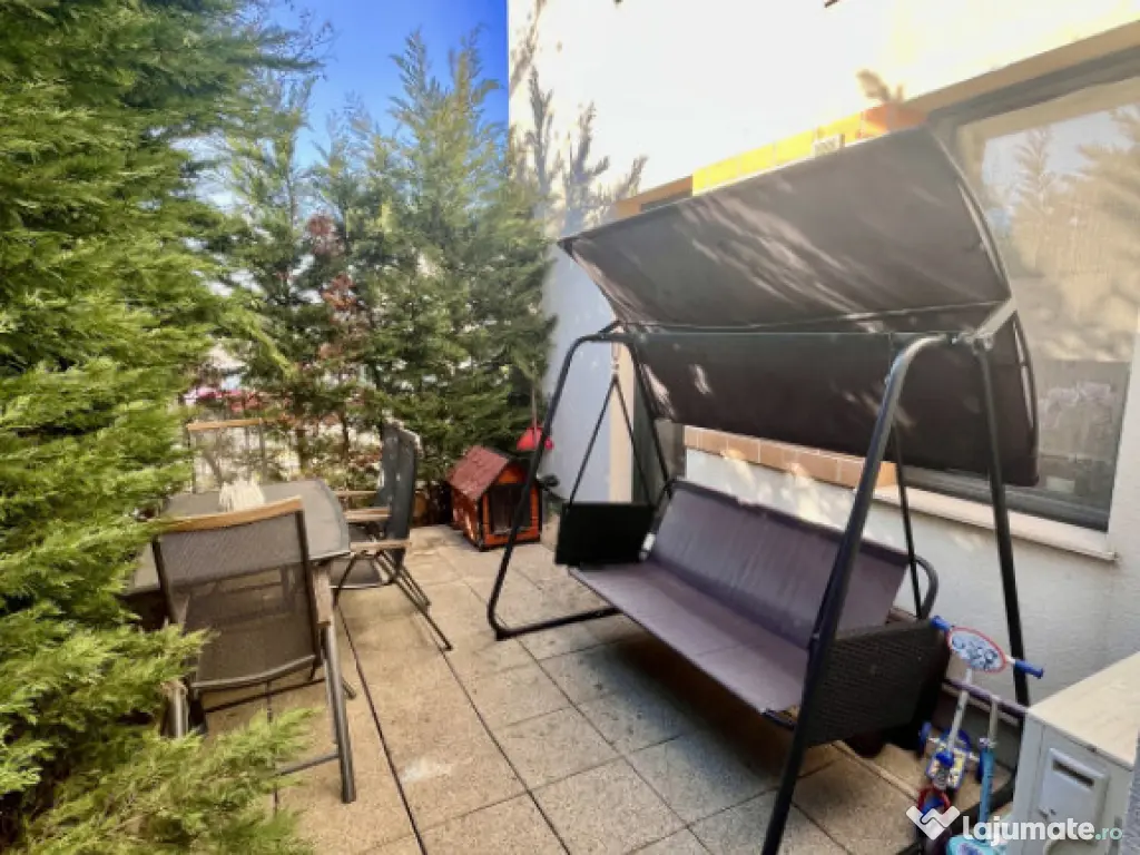 Apt 3 camere-Gradina proprie-2 locuri parcare-Pipera 