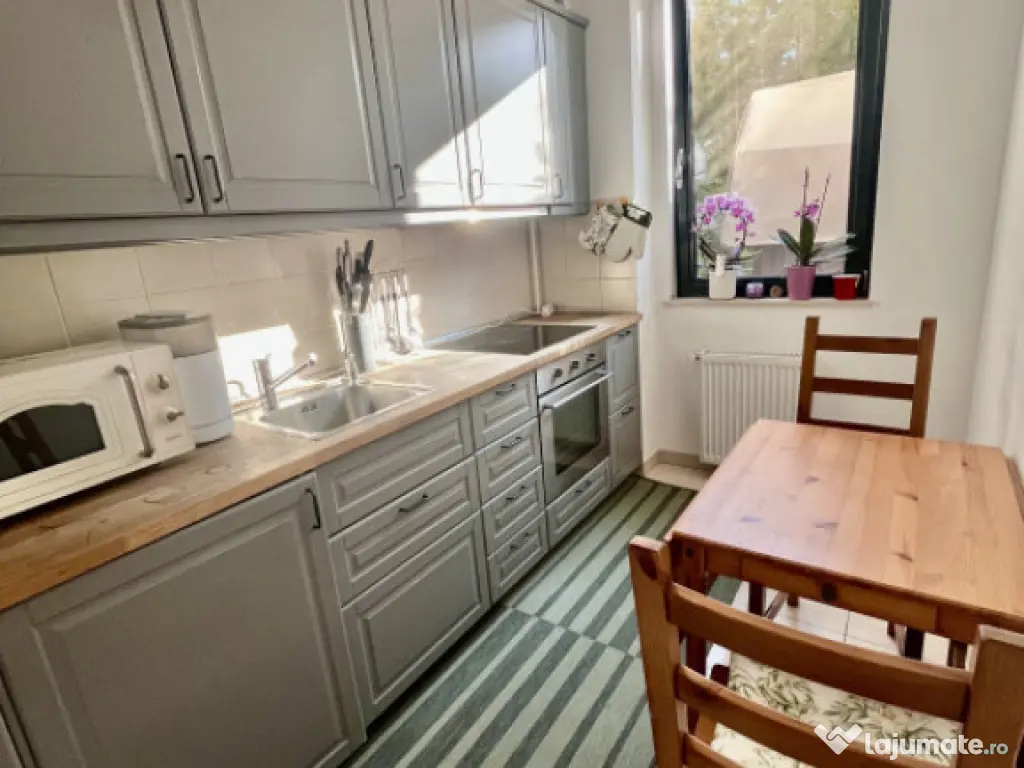 Apt 3 camere-Gradina proprie-2 locuri parcare-Pipera 