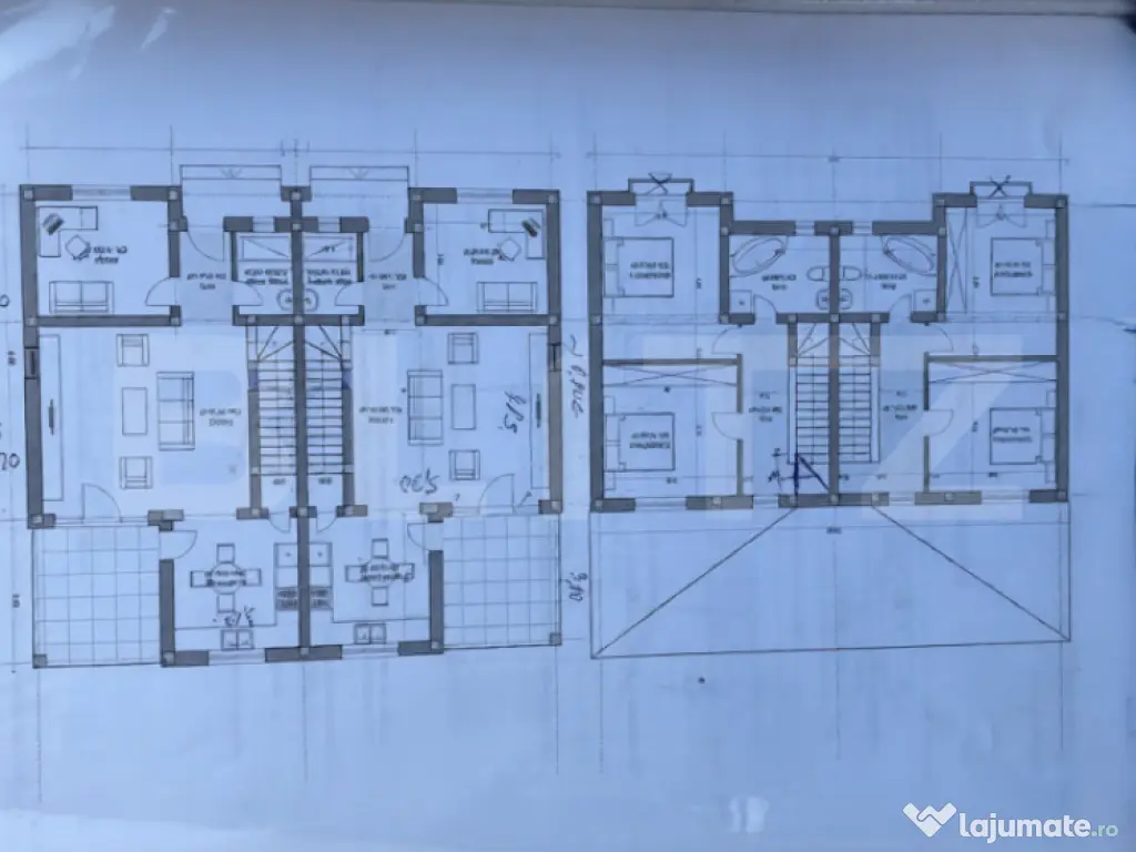 Duplex 4 camere Moșnița Nouă 102 mp utili, teren 306 mp 