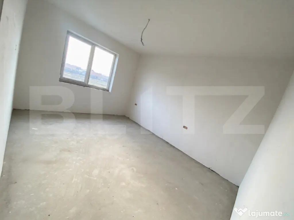 Duplex 4 camere Moșnița Nouă 102 mp utili, teren 306 mp 