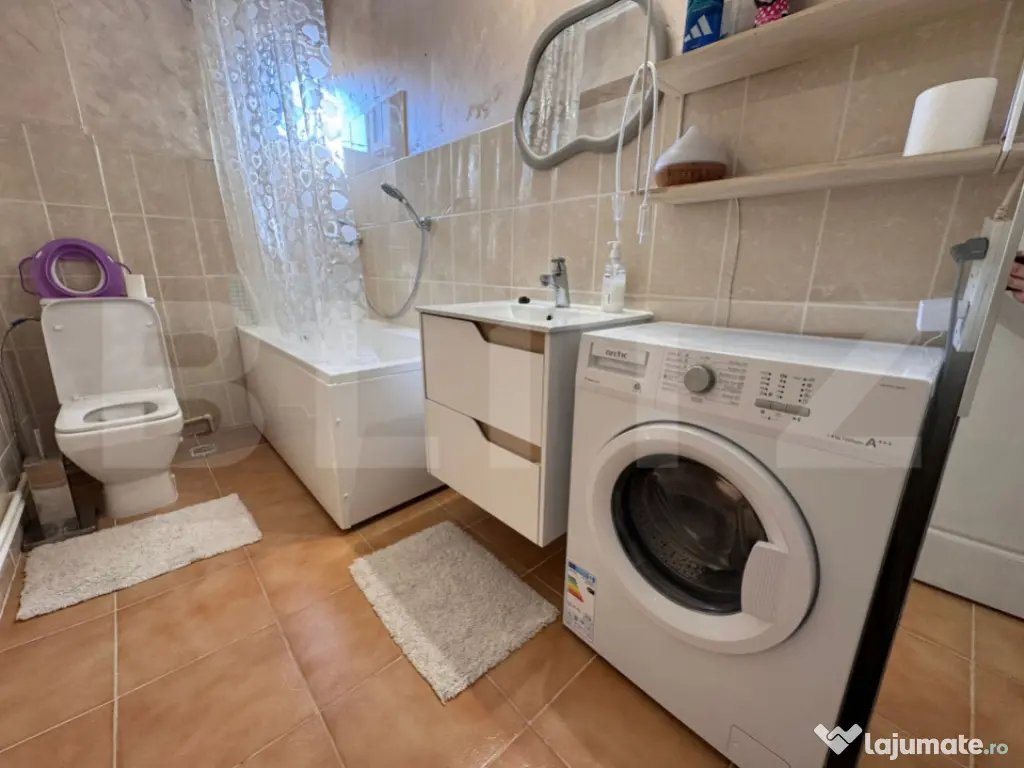 Apartament 2 camere, utilat complet, 51.51 mp, zona Doiceșt 