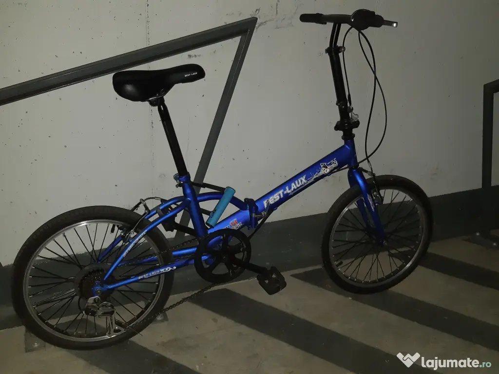 Bicicleta pliabila 6 viteze, roti 20" 
