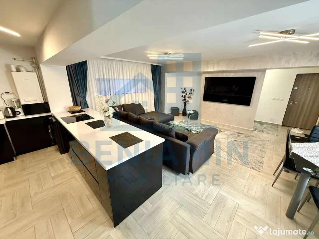 3 camere - 92mp - 2017 -mobilat -utilat - centrala - Grad... 