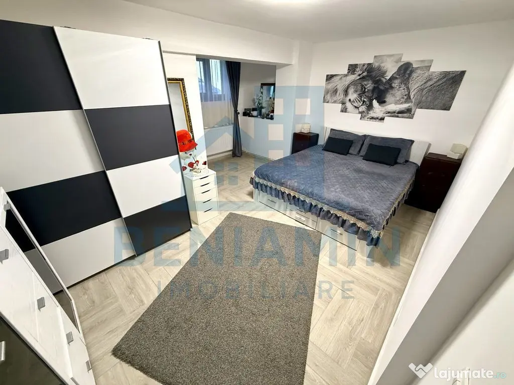 3 camere - 92mp - 2017 -mobilat -utilat - centrala - Grad... 