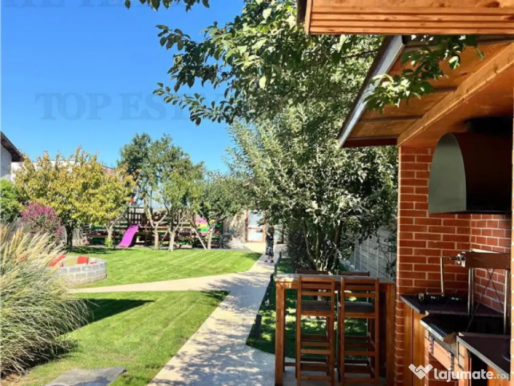 Vila individuala superba, 5 camere, complet utila/mobilata u 