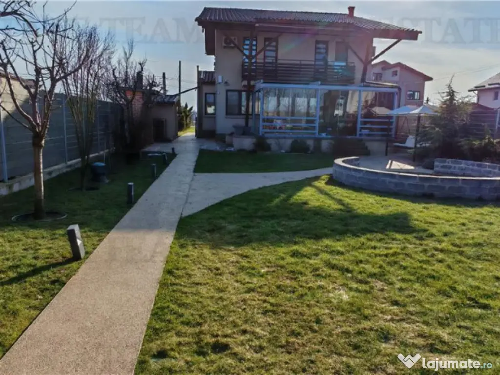 Vila individuala superba, 5 camere, complet utila/mobilata u 