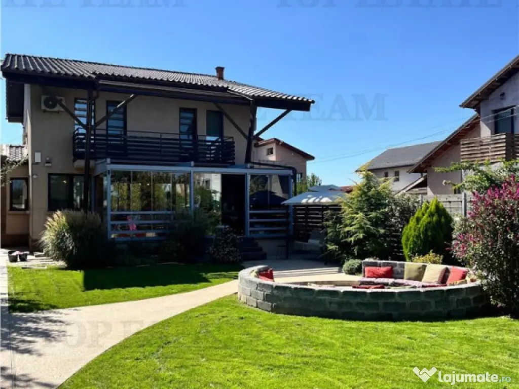 Vila individuala superba, 5 camere, complet utila/mobilata u 