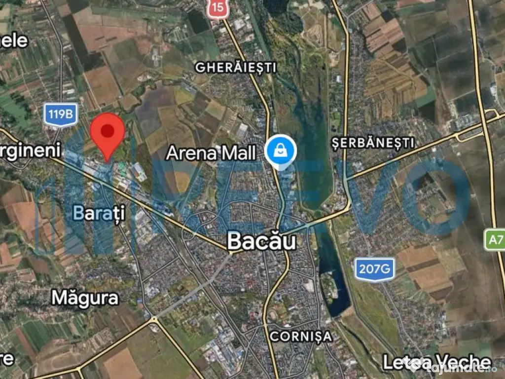 Teren intravilan parcelat 13 loturi, Mărgineni 